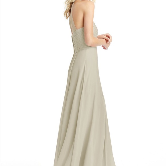 Azazie Ginger in Taupe - Picture 2 of 13